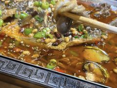 -东来菜馆•手抓海鲜家常菜•海鲜锅贴(鸽子窝店)