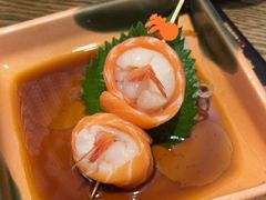三文鱼荔枝甜虾卷-筱田の食堂·izakaya(淮海中路店)