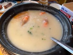 鲜贝对虾粥-蚝翅·海鲜粥·烧烤·龙虾季(海曙天一店)