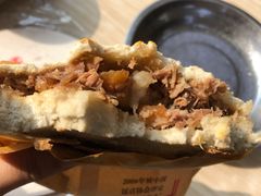 普通腊汁肉夹馍-樊记腊汁肉(竹笆市总店)