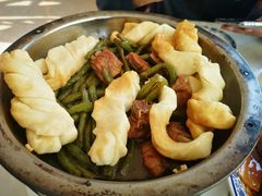 排骨豆角粘卷子-相聚青山餐厅(阎河路店)