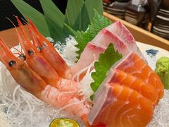 刺身三拼-玄白·炭烤活鳗(上海首店)