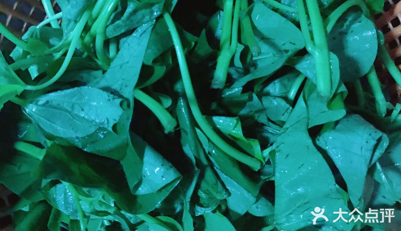 晃晃悠悠家家常菜谱系列之清炒红薯叶