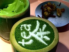 抹茶提拉米苏-茶是一枝花泡茶店