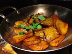 干锅土豆片-绿茶餐厅(华联万柳店)