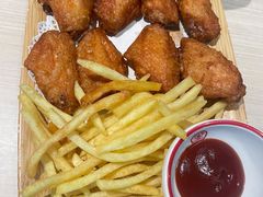 鸡翅薯条-叶派龙虾•招牌香辣蟹·海鲜(中海国际店)