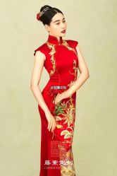 点击看大图 -藤薰定制中式嫁衣礼服旗袍店