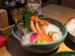 蟹脚刺身-綱元·海鲜豆捞(明州里店)