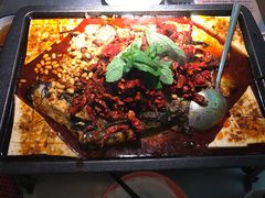 -探鱼·鲜青椒爽麻烤鱼(广州花都来又来店)