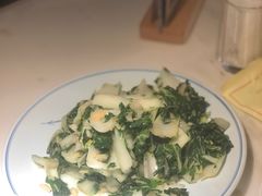 素炒奶白菜-日丰园海肠水饺·老字号大连海鲜(和平广场店)