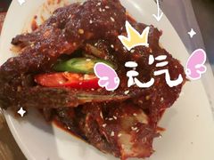 -草家酱蟹炭火烤肉店(珲春南路一店)