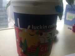 焦糖玛奇朵-瑞幸咖啡(第一城店)