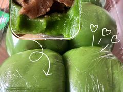 豆沙青团-白玉兰传统小吃