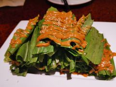 麻酱油麦菜-绿茶餐厅(华联万柳店)