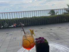 -日落吧·海景咖啡厅·餐酒吧·鸡尾酒·下午茶·乐队表演·浪漫夕阳·三亚文华东方酒店