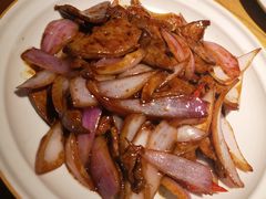 洋葱爆肝尖-一轩饺子馆(丽都店)