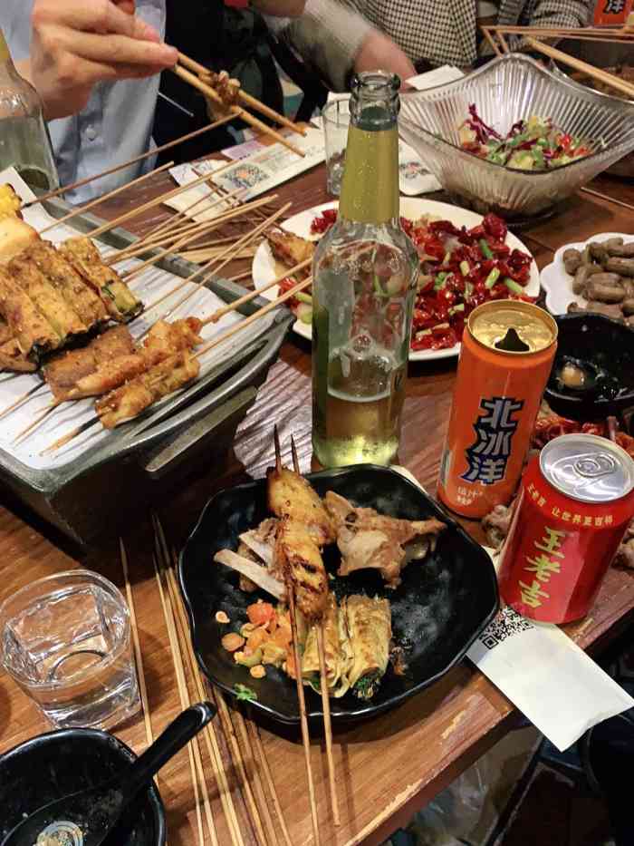 很好的撸串地点 ,下班了和朋友一起来聚聚,很不错