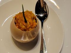 蟹粉炖蛋白-杭州西子湖四季酒店·金沙厅