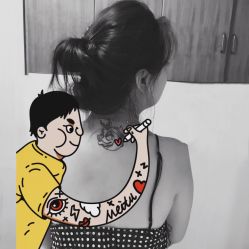 点击看大图 背部-INK STORY专业刺青·穿孔·洗纹身