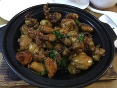 三杯牛蛙-台北楚楚园馅饼粥(虹桥南丰城店)