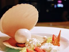 荔枝奶油白葡萄酒啫喱-上海和平饭店-华懋阁 The Cathay Room