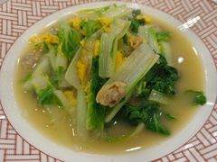 蛤蜊肉炒小白菜-良友·海鲜青岛菜(五四广场店)