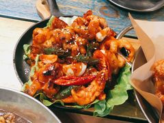 辣烤鸡爪-富乐满韩国正宗炸鸡韩国料理(虹泉路店)