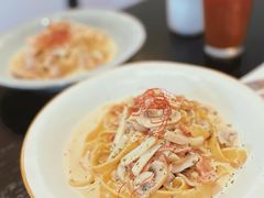 蘑菇汁培根宽扁意面-A30 BISTRO