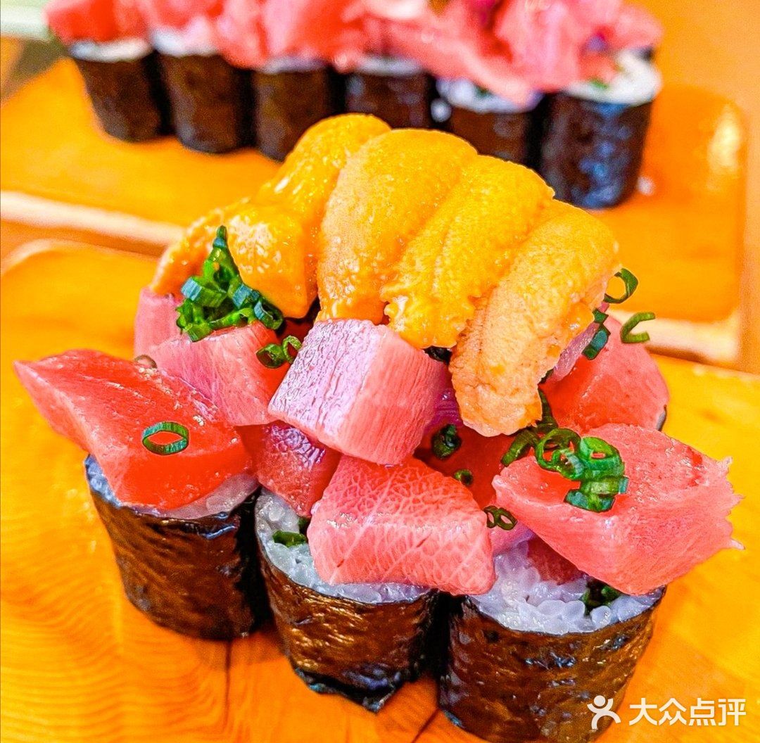 主厨老板的边角料随便做做寿司...