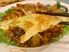 鸡蛋葱花飞饼-大铁勺新津菜(东丽阳光新业广场店)