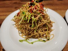 豆苗拌云丝-海荣锅贴馆(五味十字店)