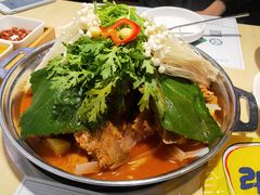 辣白菜脊骨火锅-韩香福脊骨汤锅(上杭路店)