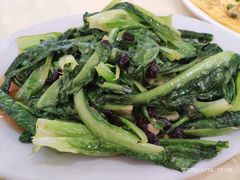 豆鼓炒香麦菜-秋姐美食店(旅游大道店)