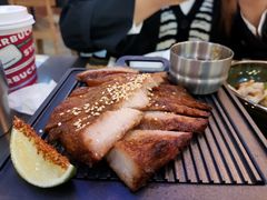炭烤秘制猪颈肉-simply thai天泰(长泰广场店)