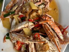 葱姜炒花蟹-众味海鲜大排档·活海鲜·潮汕味(南澳店)