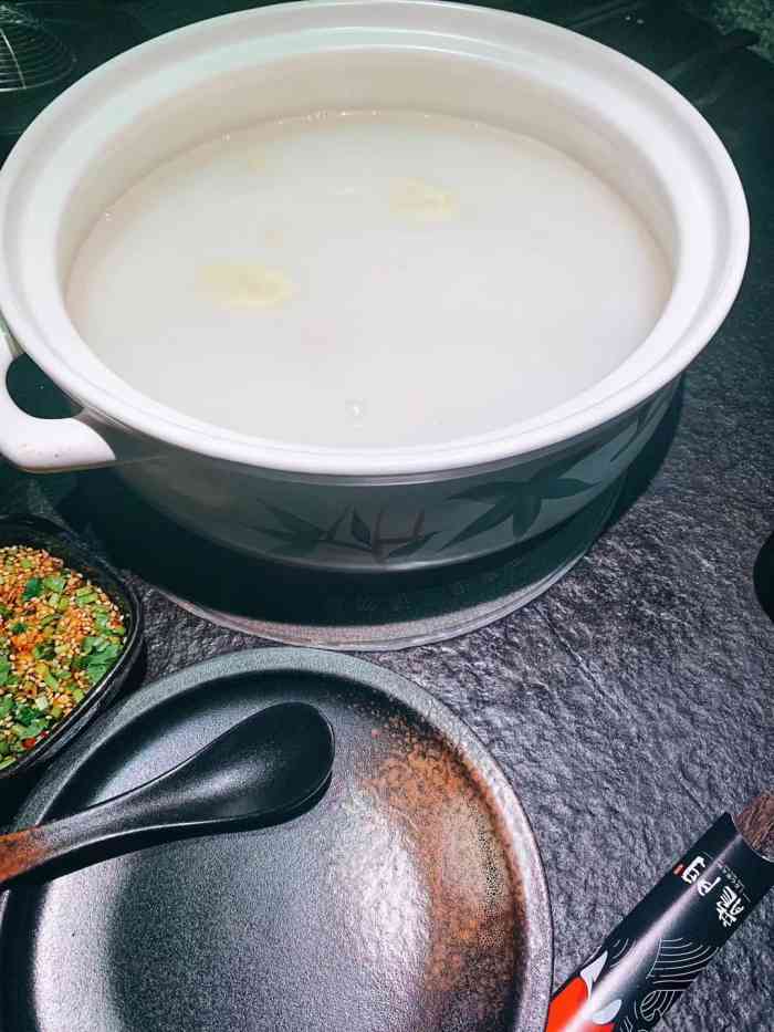龙门养心粥火锅-"我很爱的一家养生类的火锅,佛跳墙简直满满.