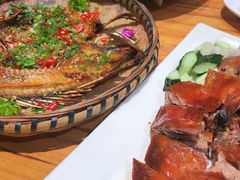 香茅草烤鱼-老滇山寨•云南特色菜•地方菜•民族风情歌舞表演(金碧店)