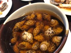 古越陈酿煮花螺-杭州西子湖四季酒店·金沙厅