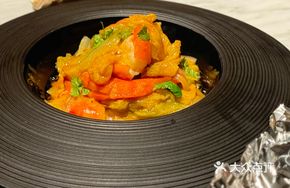 Black Tiger Shrimp with Qingdao Jiaodong Cabbage