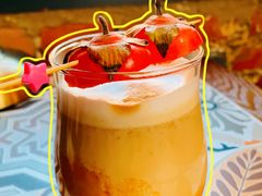 柿柿如意拿铁-16毫米咖啡&酒吧(南锣鼓巷店)