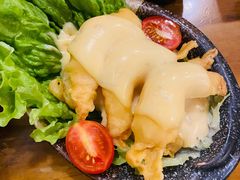 色拉虾仁-百步拉面