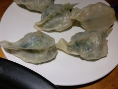 韭菜三鲜蒸饺-三个渔夫·蒸汽海鲜(小白楼店)