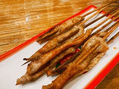 炭烧猪颈肉串-辉记炭烧海鲜大排档·老字号(福田店)