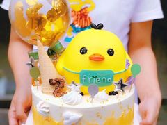 -卡比儿童蛋糕·心意定制·低脂零卡糖动物奶油FancyBALLOON(滨海店)