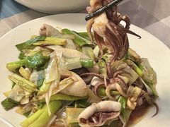 葱炒笔管-华春餐馆(鱼山路店)