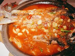 蒜香味烤鱼-鸣记脆皮烤鱼·海鲜烤鱼(三八广场店)