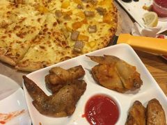双拼榴莲披萨-乐凯撒披萨(欢乐颂购物中心店)
