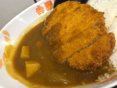 黑咖喱黄金猪排饭-吉野家(上海美罗城店)