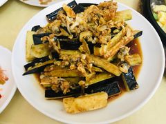 蛤蜊肉拌茄子-华春餐馆(鱼山路店)