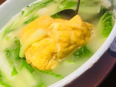 苦蕌煎蛋汤-盐帮食坊•小河帮川菜(四川师大店)